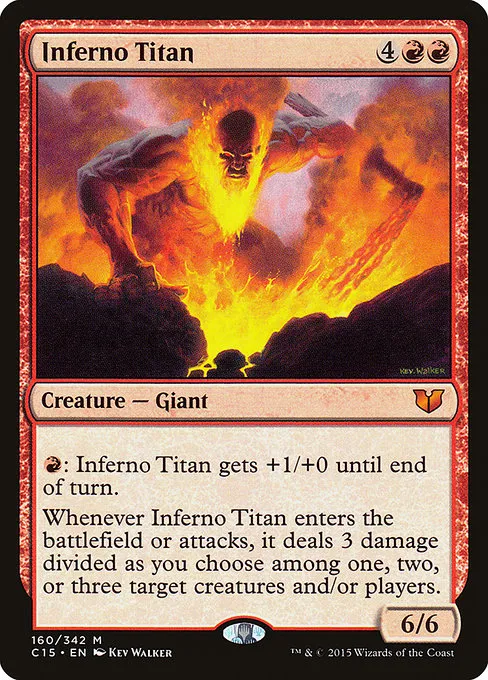 Inferno Titan · Commander 2015 160/342