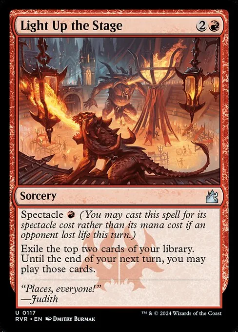 Light Up the Stage · Ravnica Remastered 117/531