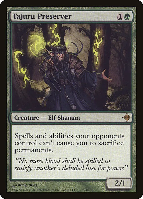 Tajuru Preserver · Rise of the Eldrazi 211/248