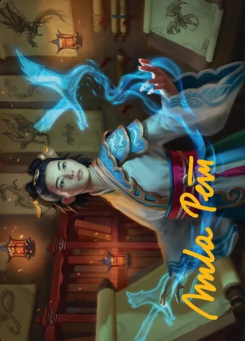 Dragonologist // Dragonologist · Tarkir: Dragonstorm Art Series 6/54