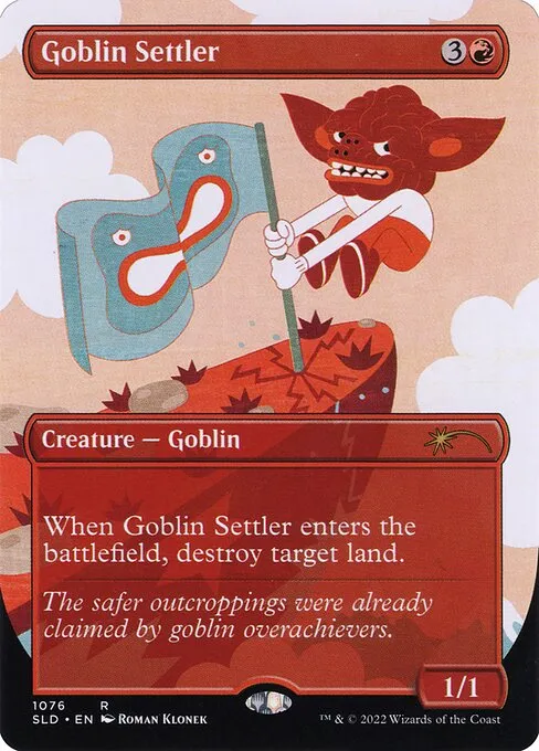 Goblin Settler · Secret Lair Drop 1076/2547