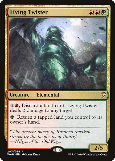 Living Twister · War of the Spark 203/312