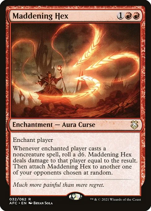 Maddening Hex · Forgotten Realms Commander 32/331