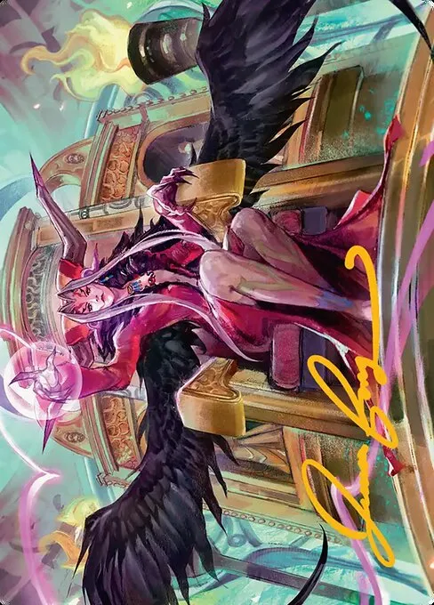 Sorceress's Schemes // Sorceress's Schemes · Final Fantasy Art Series 9/53
