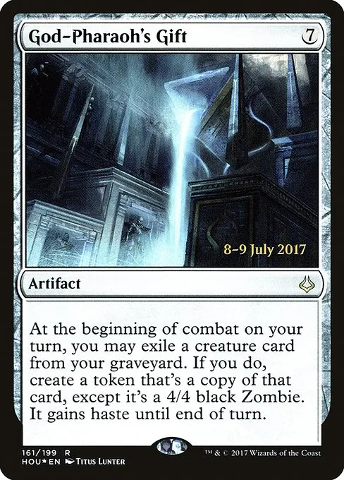 God-Pharaoh's Gift · Hour of Devastation Promos 161s/62