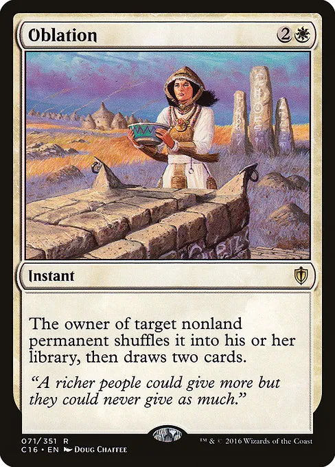 Oblation · Commander 2016 71/351