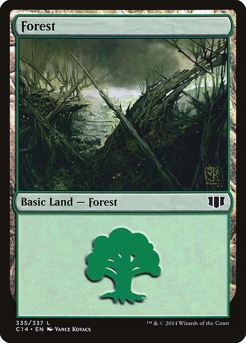 Forest · Commander 2014 335/337