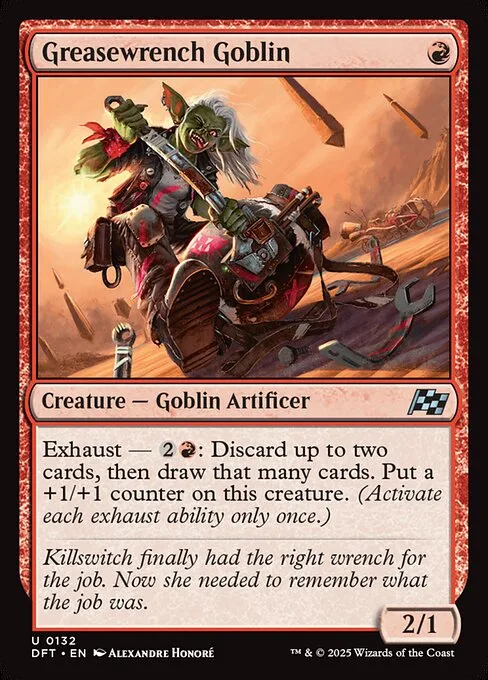 Greasewrench Goblin · Aetherdrift 132/553