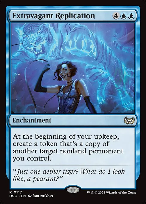 Extravagant Replication · Duskmourn: House of Horror Commander 117/373