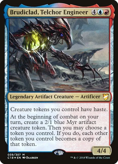 Brudiclad, Telchor Engineer · Commander 2018 39/307