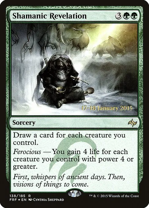 Shamanic Revelation · Fate Reforged Promos 138s/43