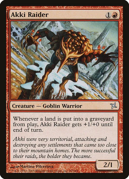 Akki Raider · Betrayers of Kamigawa 92/165