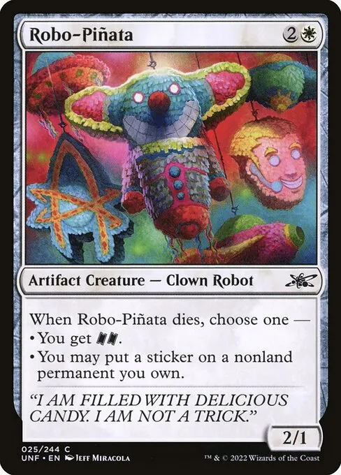 Robo-Piñata · Unfinity 25/639