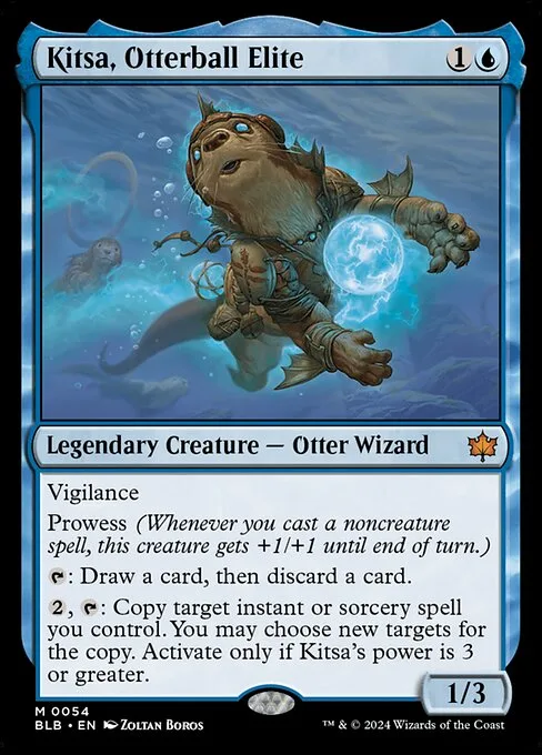 Kitsa, Otterball Elite · Bloomburrow 54/398