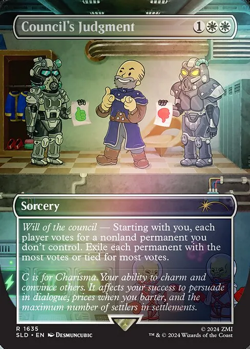 Council's Judgment · Secret Lair Drop 1635★/2547