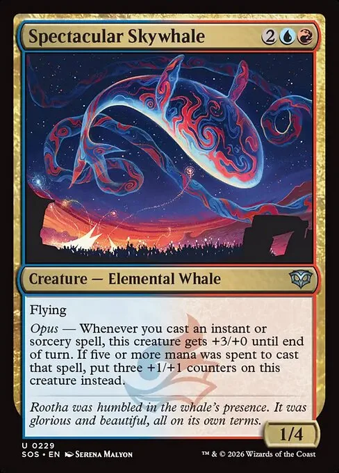 Spectacular Skywhale · Secrets of Strixhaven 229/368