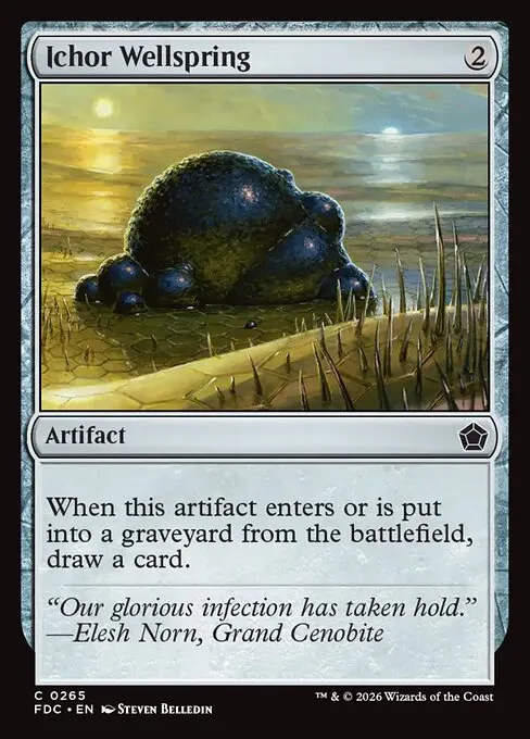 Ichor Wellspring · Foundations Commander 265/3