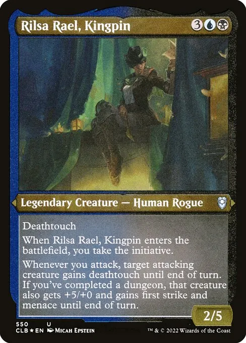 Rilsa Rael, Kingpin · Commander Legends: Battle for Baldur's Gate 550/936