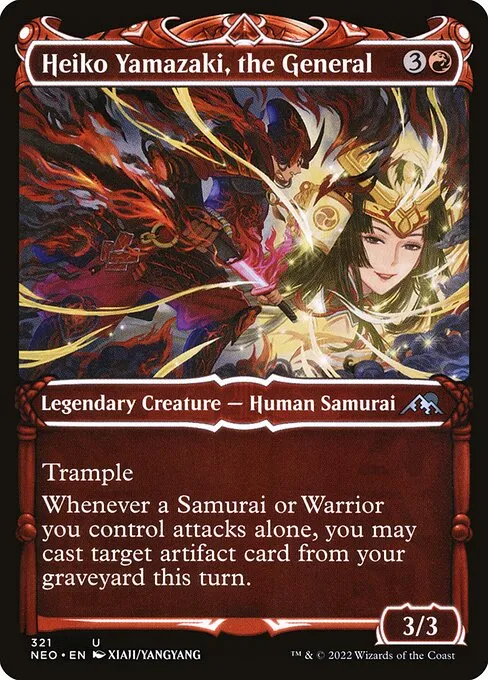 Heiko Yamazaki, the General · Kamigawa: Neon Dynasty 321/531