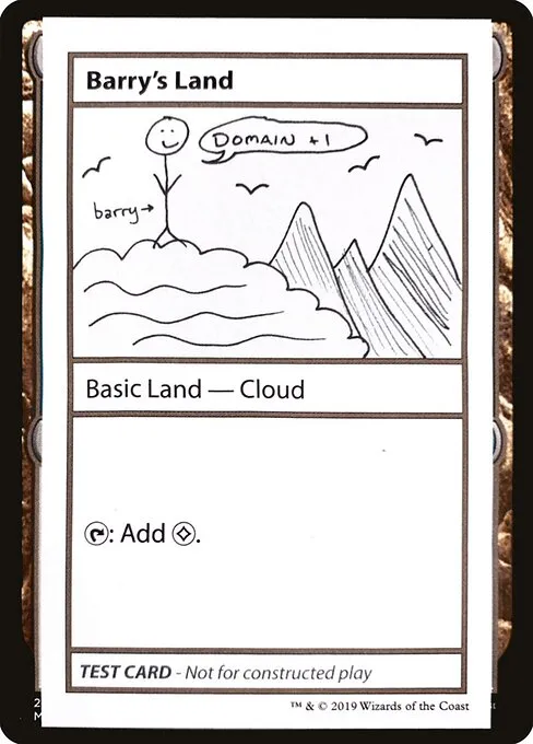 Barry's Land · Mystery Booster Playtest Cards 2021 113/121