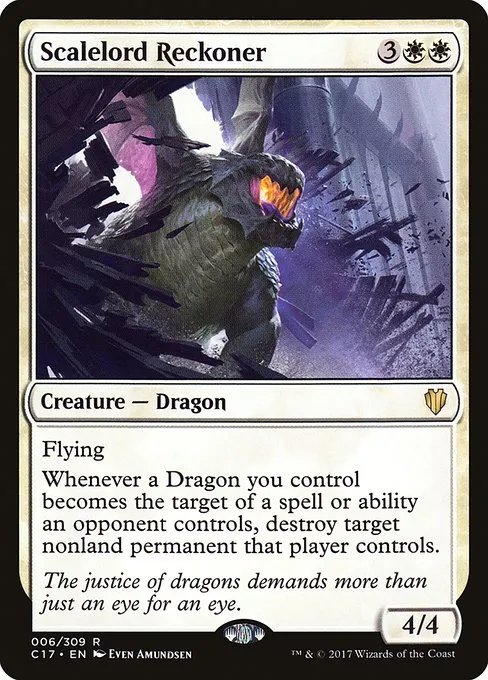 Scalelord Reckoner · Commander 2017 6/309