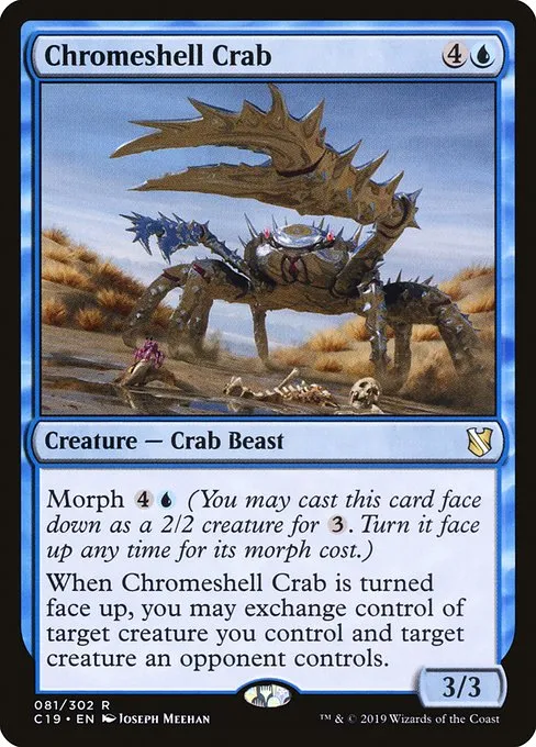Chromeshell Crab · Commander 2019 81/302