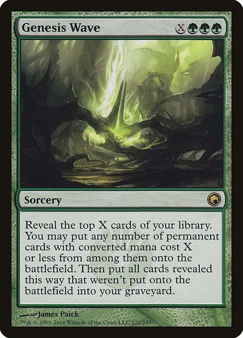 Genesis Wave · Scars of Mirrodin 122/249