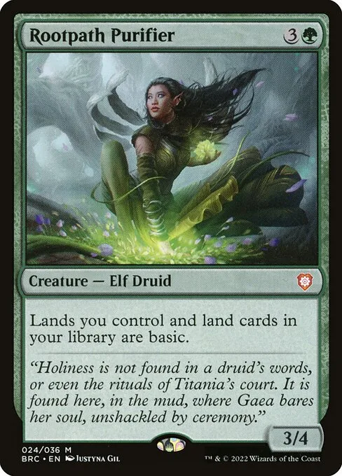 Rootpath Purifier · The Brothers' War Commander 24/209