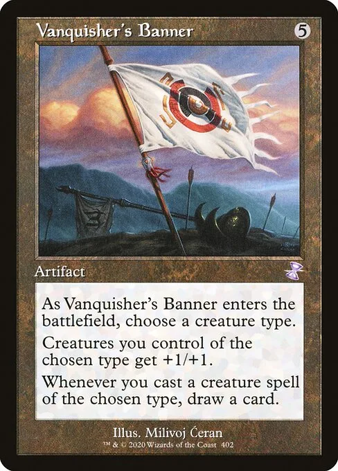 Vanquisher's Banner · Time Spiral Remastered 402/411