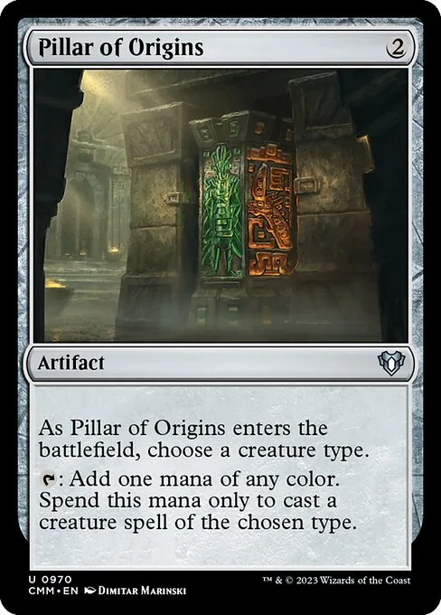 Pillar of Origins · Commander Masters 970/1067