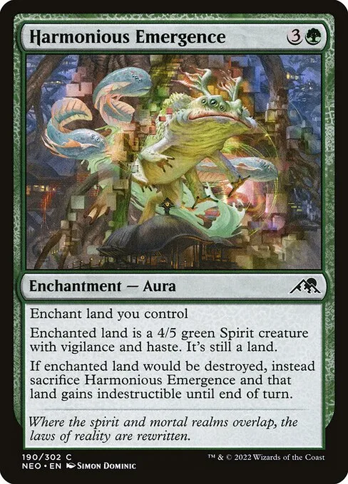 Harmonious Emergence · Kamigawa: Neon Dynasty 190/531