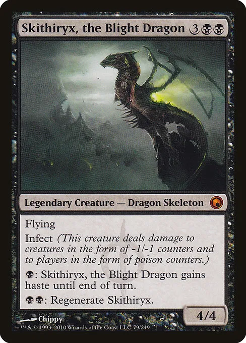 Skithiryx, the Blight Dragon · Scars of Mirrodin 79/249