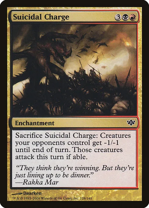 Suicidal Charge · Conflux 128/145