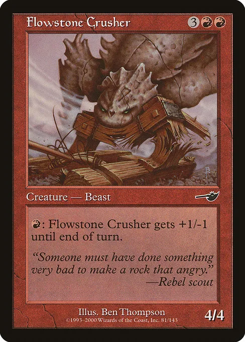 Flowstone Crusher · Nemesis 81/143