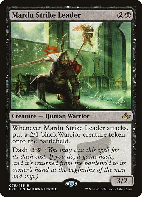 Mardu Strike Leader · Fate Reforged 75/191