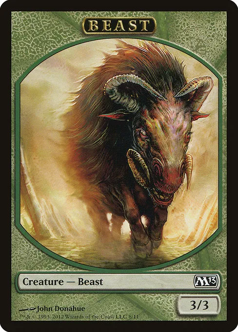 Beast · Magic 2013 Tokens 8/11