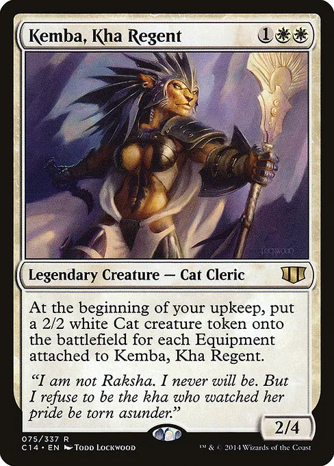 Kemba, Kha Regent · Commander 2014 75/337