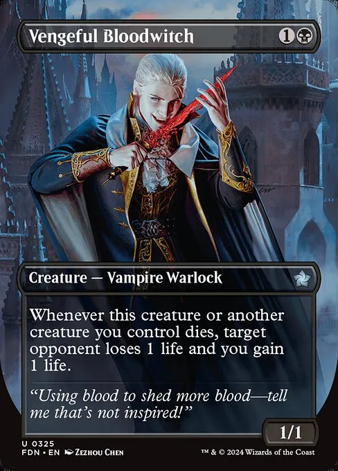 Vengeful Bloodwitch · Foundations 325/771