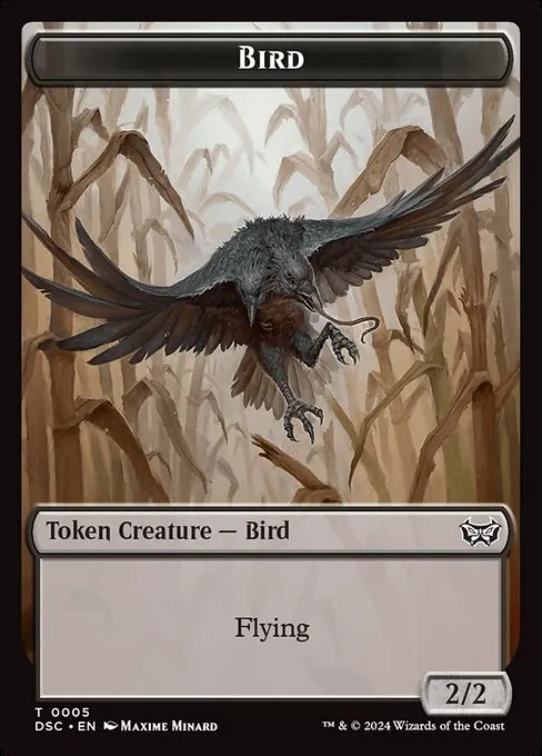 Bird · Duskmourn Commander Tokens 5/23