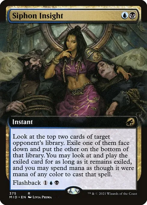 Siphon Insight · Innistrad: Midnight Hunt 375/399
