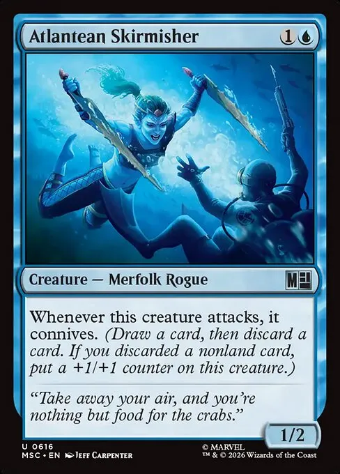 Atlantean Skirmisher · Marvel Super Heroes Commander 616/9