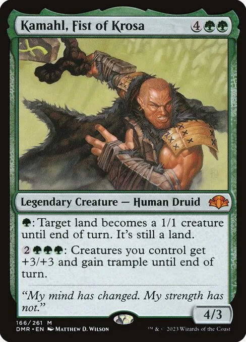Kamahl, Fist of Krosa · Dominaria Remastered 166/457