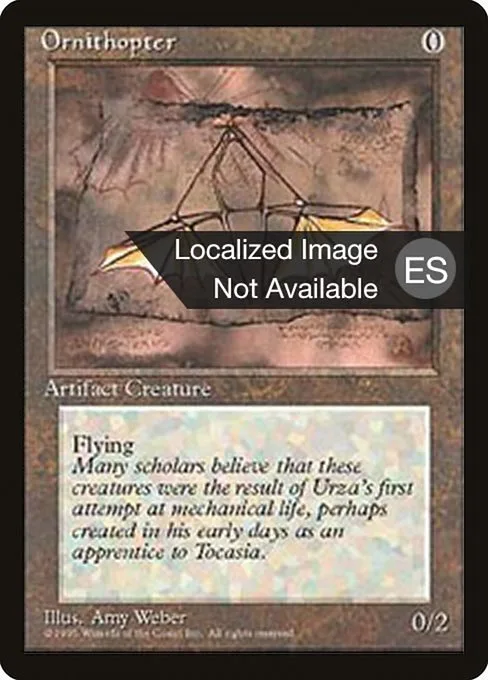 Ornithopter · Fourth Edition Foreign Black Border 341/378