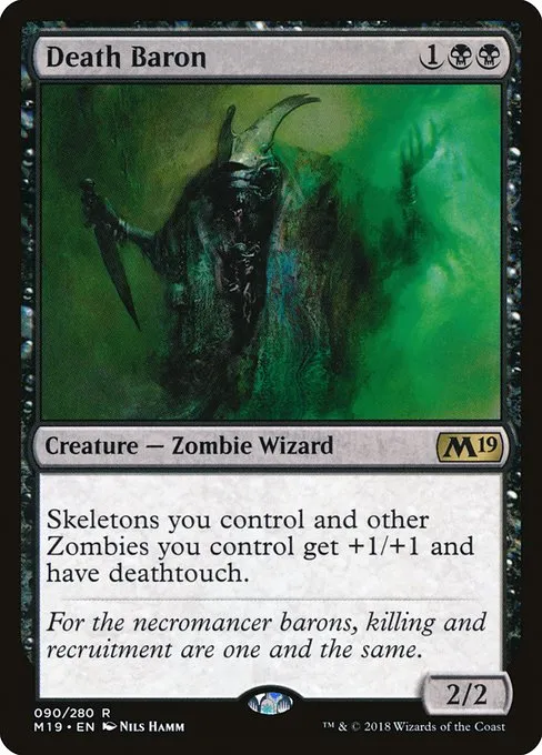 Death Baron · Core Set 2019 90/314