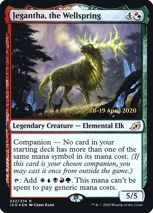 Jegantha, the Wellspring · Ikoria: Lair of Behemoths Promos 222s/137