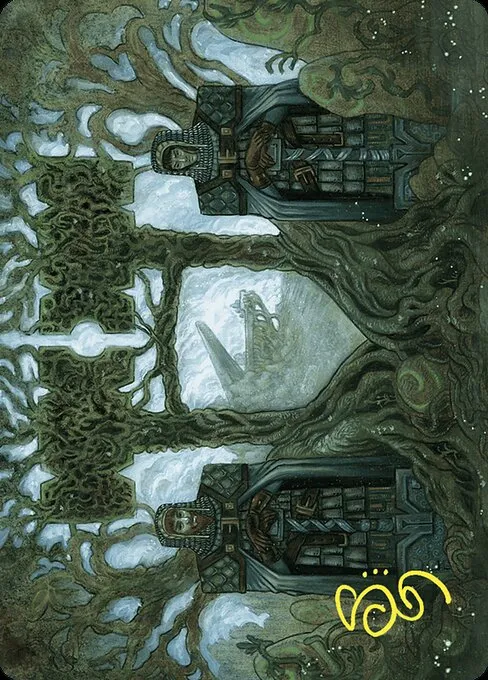 Court of Garenbrig // Court of Garenbrig · Wilds of Eldraine Art Series 54/81