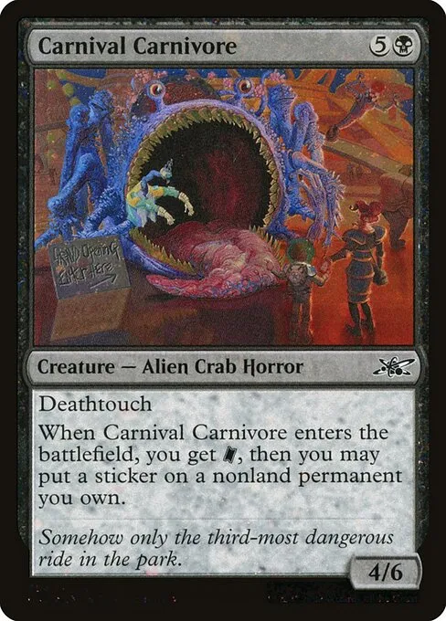 Carnival Carnivore · Unfinity 354/639