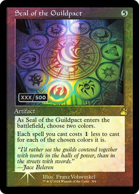 Seal of the Guildpact · Ravnica Remastered 394z/531