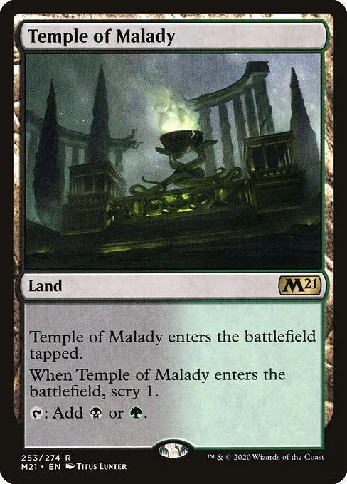 Temple of Malady · Core Set 2021 253/397