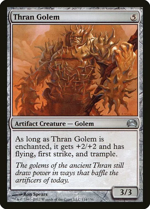 Thran Golem · Planechase 2012 114/156